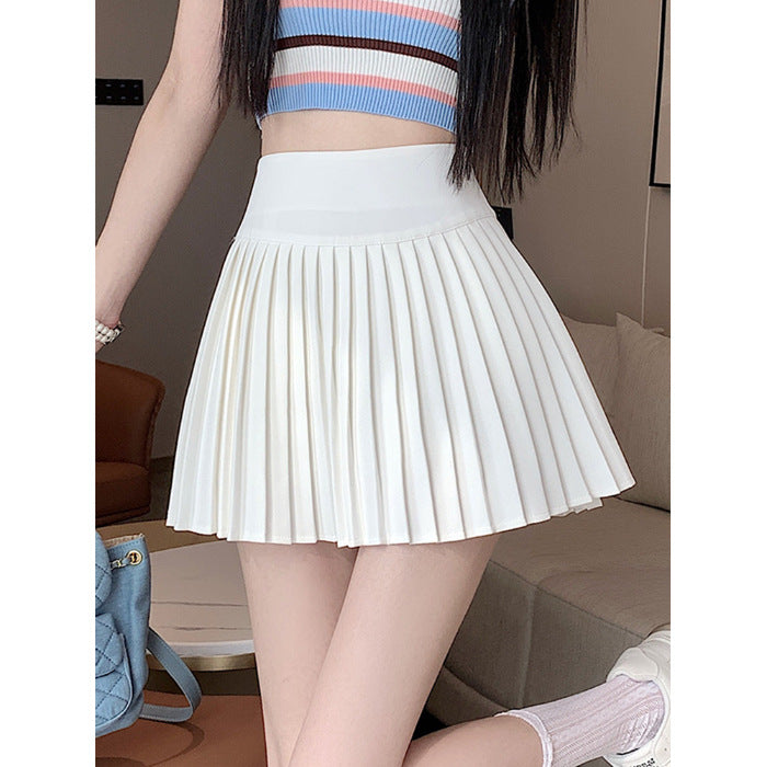 Cute Pleated Mini Skirt