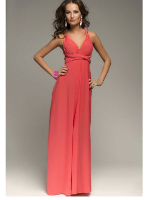 Backless Floor-Length Maxi Dress – Elegant, Versatile & Timeless
