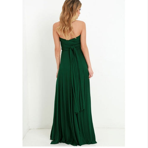 Backless Floor-Length Maxi Dress – Elegant, Versatile & Timeless