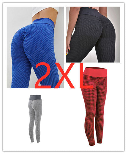 Plaid Sculpt Leggings – Seamless, High-Rise & Gym-Ready