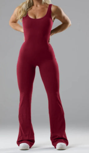Sculpted Fit Open-Back Jumpsuit – Fonari Curve Collection