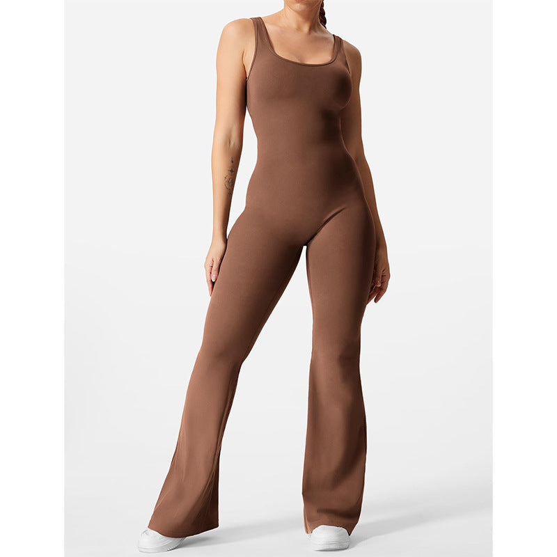 Sculpted Fit Open-Back Jumpsuit – Fonari Curve Collection