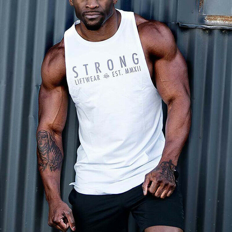 Men’s Sleeveless Gym Shirt