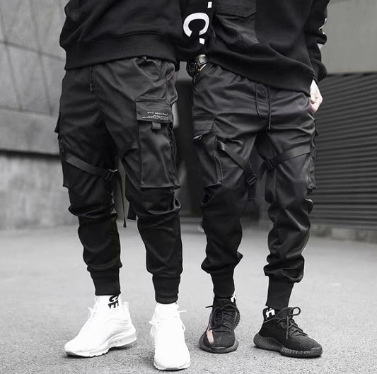 Men’s Urban Cargo Joggers – Streetwear Track Pants with Utility Pockets