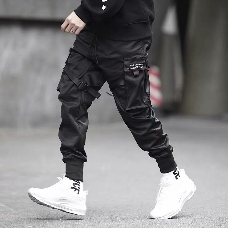 Men’s Urban Cargo Joggers – Streetwear Track Pants with Utility Pockets