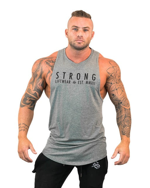 Men’s Sleeveless Gym Shirt