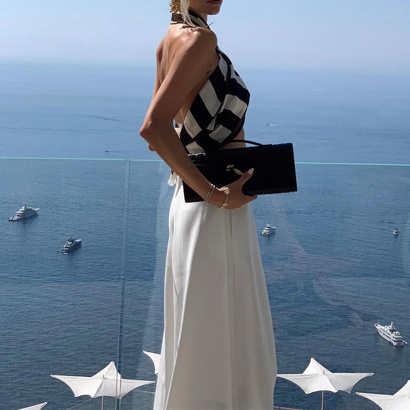 Elegant High Waist Wide-Leg Palazzo Pant