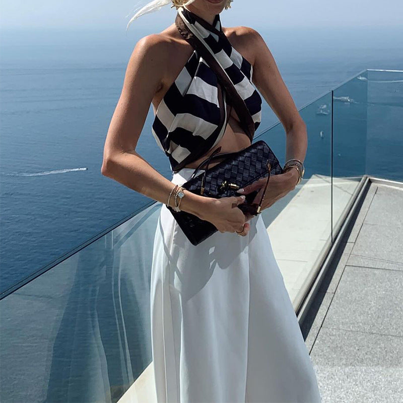 Elegant High Waist Wide-Leg Palazzo Pant