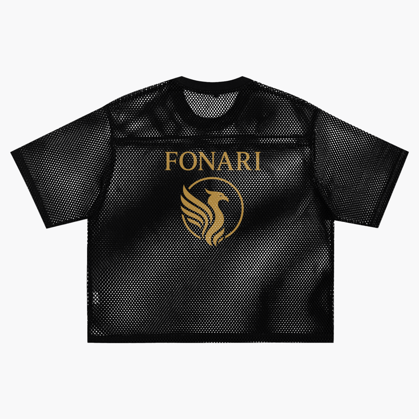 See-through Boxy Net T-Shirt