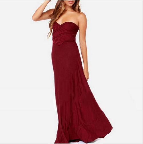 Backless Floor-Length Maxi Dress – Elegant, Versatile & Timeless