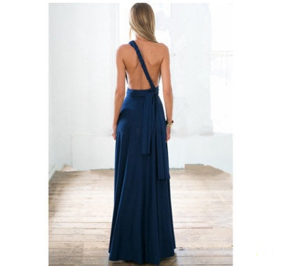 Backless Floor-Length Maxi Dress – Elegant, Versatile & Timeless