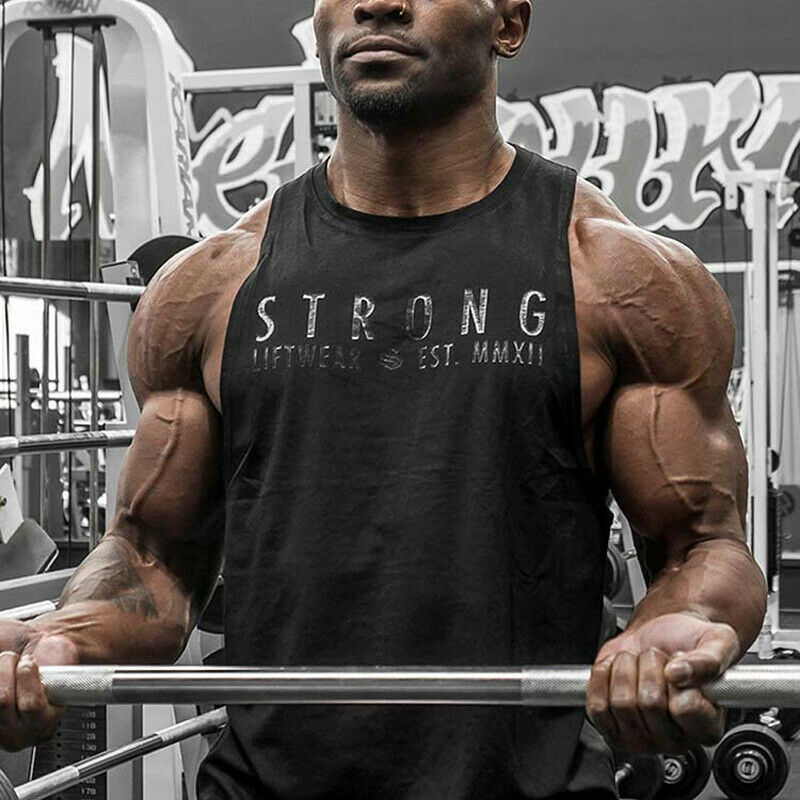 Men’s Sleeveless Gym Shirt