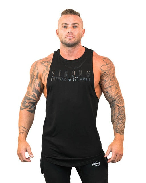 Men’s Sleeveless Gym Shirt