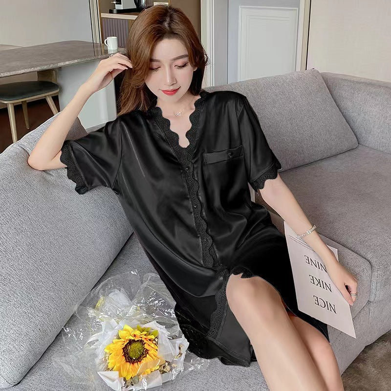 High-grade Ins Style Cute Short Sleeve Homewear Suit