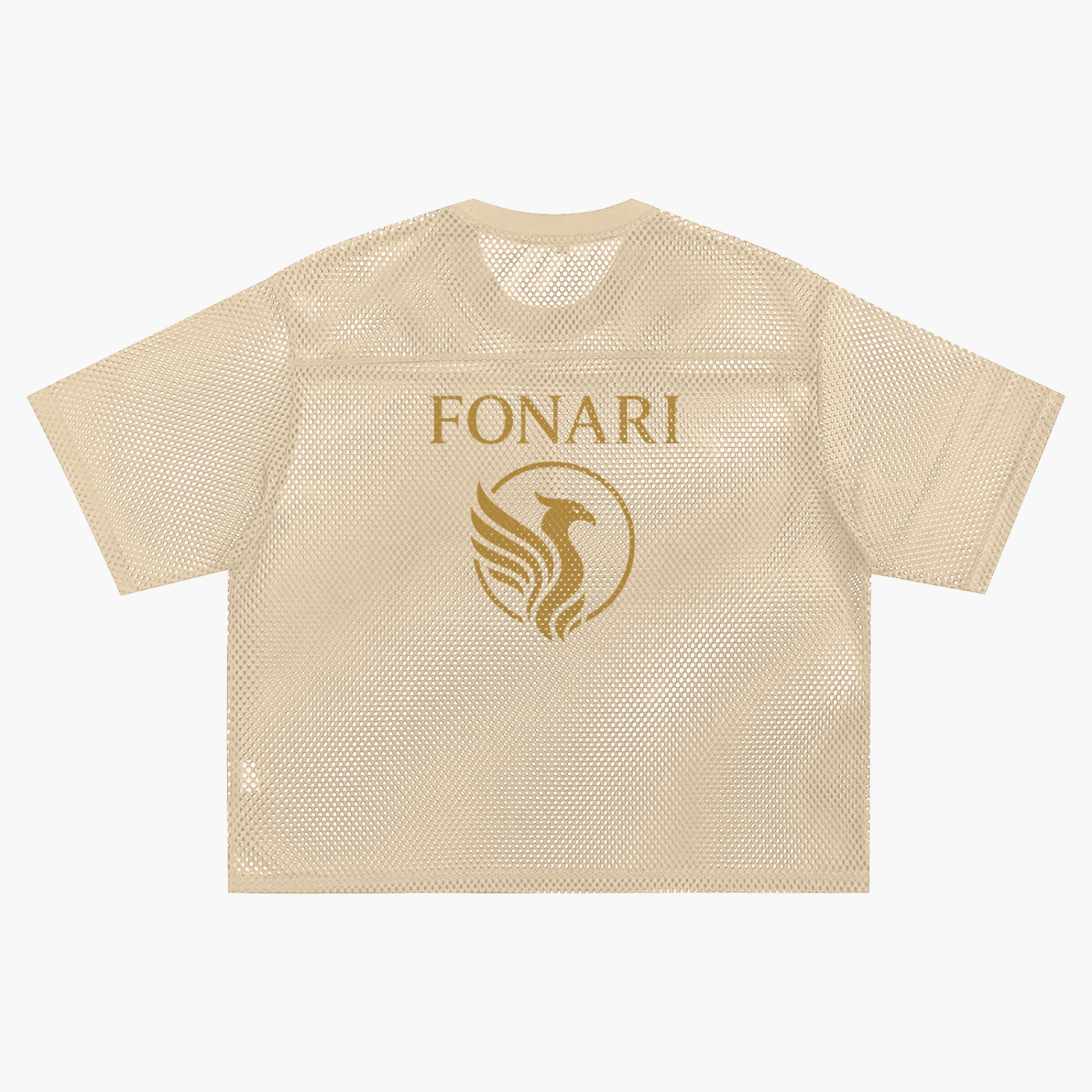 See-through Boxy Net T-Shirt