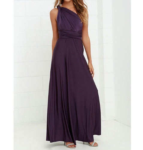 Backless Floor-Length Maxi Dress – Elegant, Versatile & Timeless