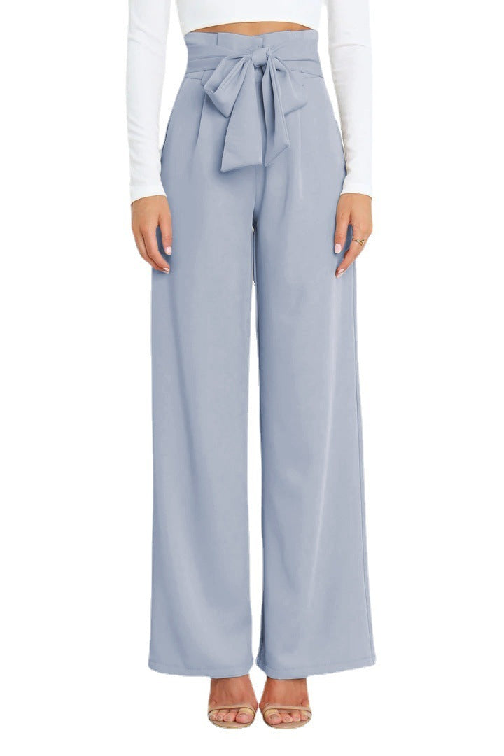 Women's Fashion All-matching Casual Wide-leg Trousers