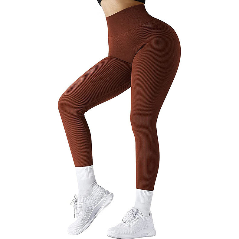 Seamless Sculpt Leggings – High-Waist, Squat-Proof, & Ultra-Stretch